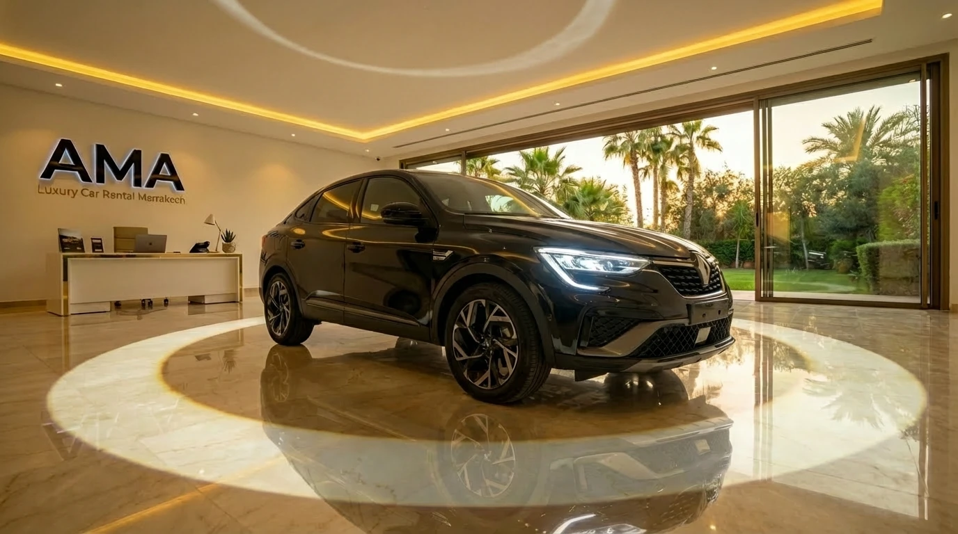 Rent Renault Arkana Hybrid SUV Marrakech – Eco Hybrid Crossover – No Deposit – Airport Delivery