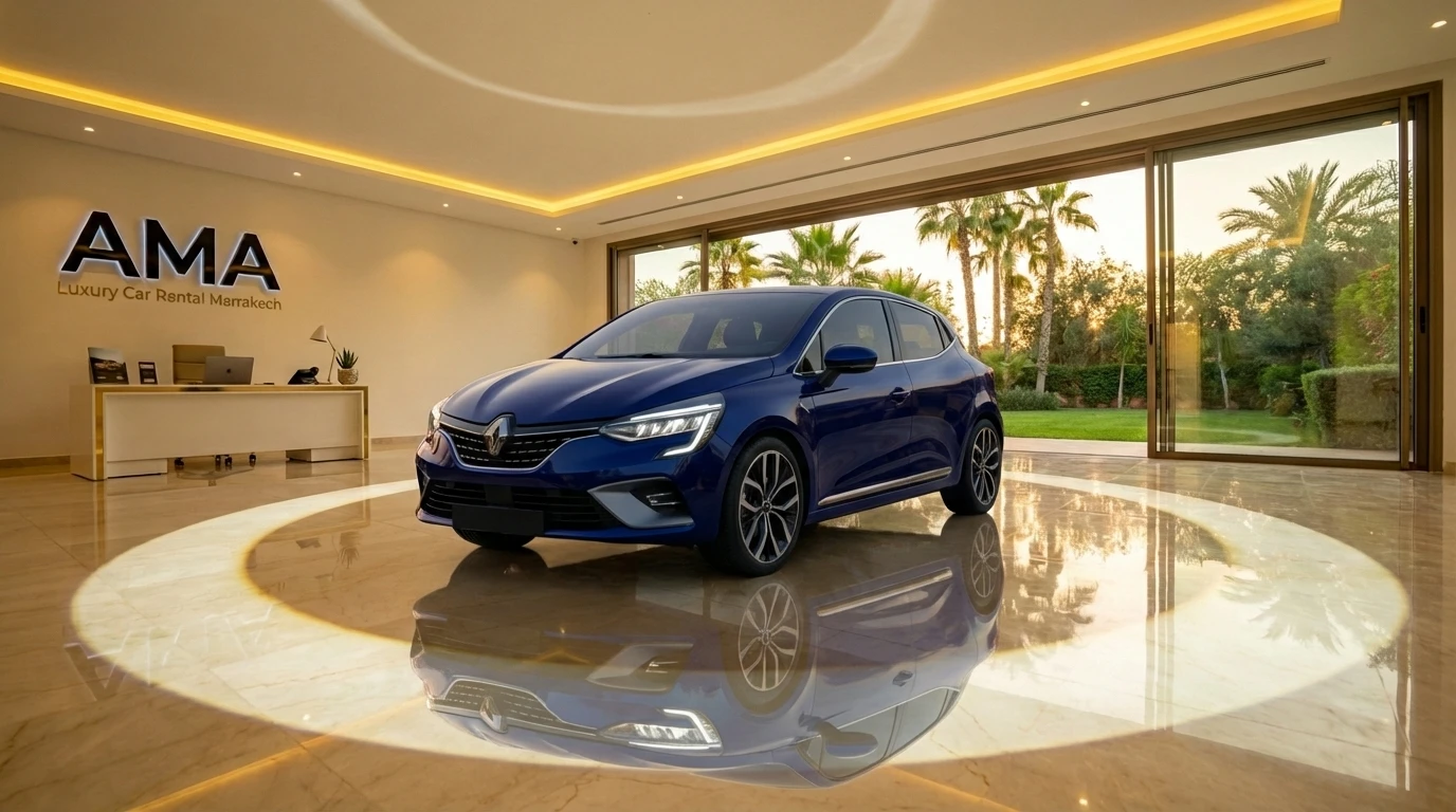 Rent Renault Clio 5 Manual Marrakech – Cheap Car Rental – No Deposit – Airport Delivery