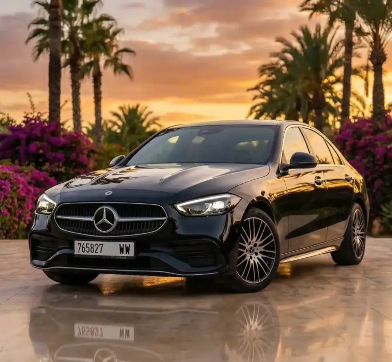 Mercedes Classe C Car Rental Marrakech