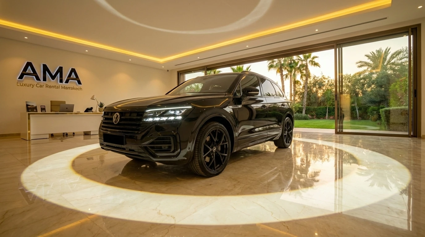 Rent Volkswagen Touareg 2026 Marrakech – Premium Full-Size SUV – No Deposit – Airport Delivery