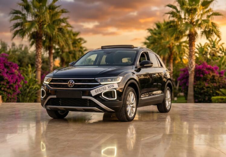 Volkswagen T-Roc – Compact SUV Car Rental Marrakech No Deposit Airport Delivery