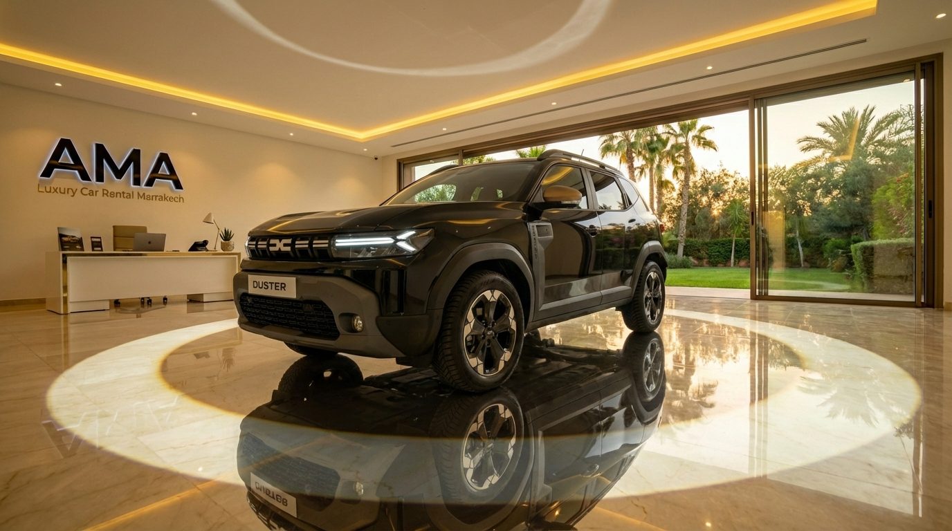 Rent Dacia Duster Automatique Marrakech – SUV 4x4 – No Deposit – Free Airport Delivery RAK AGA
