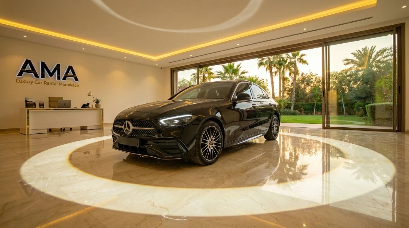Rent Mercedes Classe C 2026 Marrakech – Premium Sedan – No Deposit – Airport Delivery