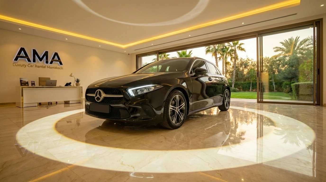 Rent Mercedes Classe A 2026 Marrakech – Premium Compact Car – No Deposit – Airport Delivery