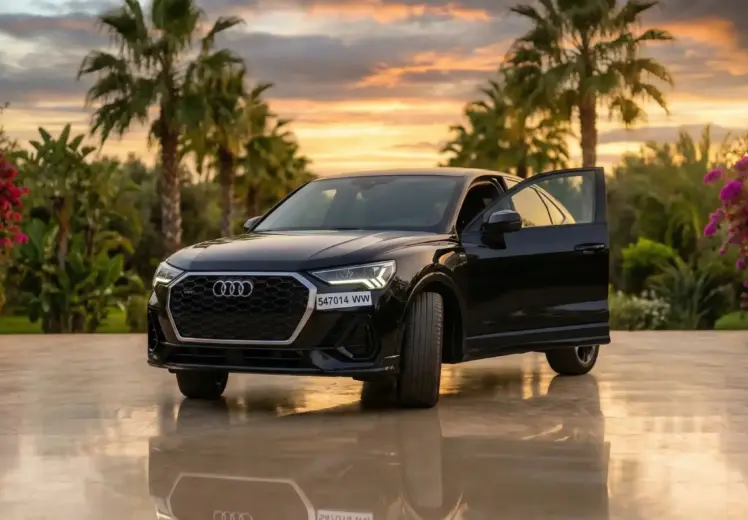Audi Q3 S-Line Rental Marrakech Airport RAK Luxury SUV Car Hire Menara