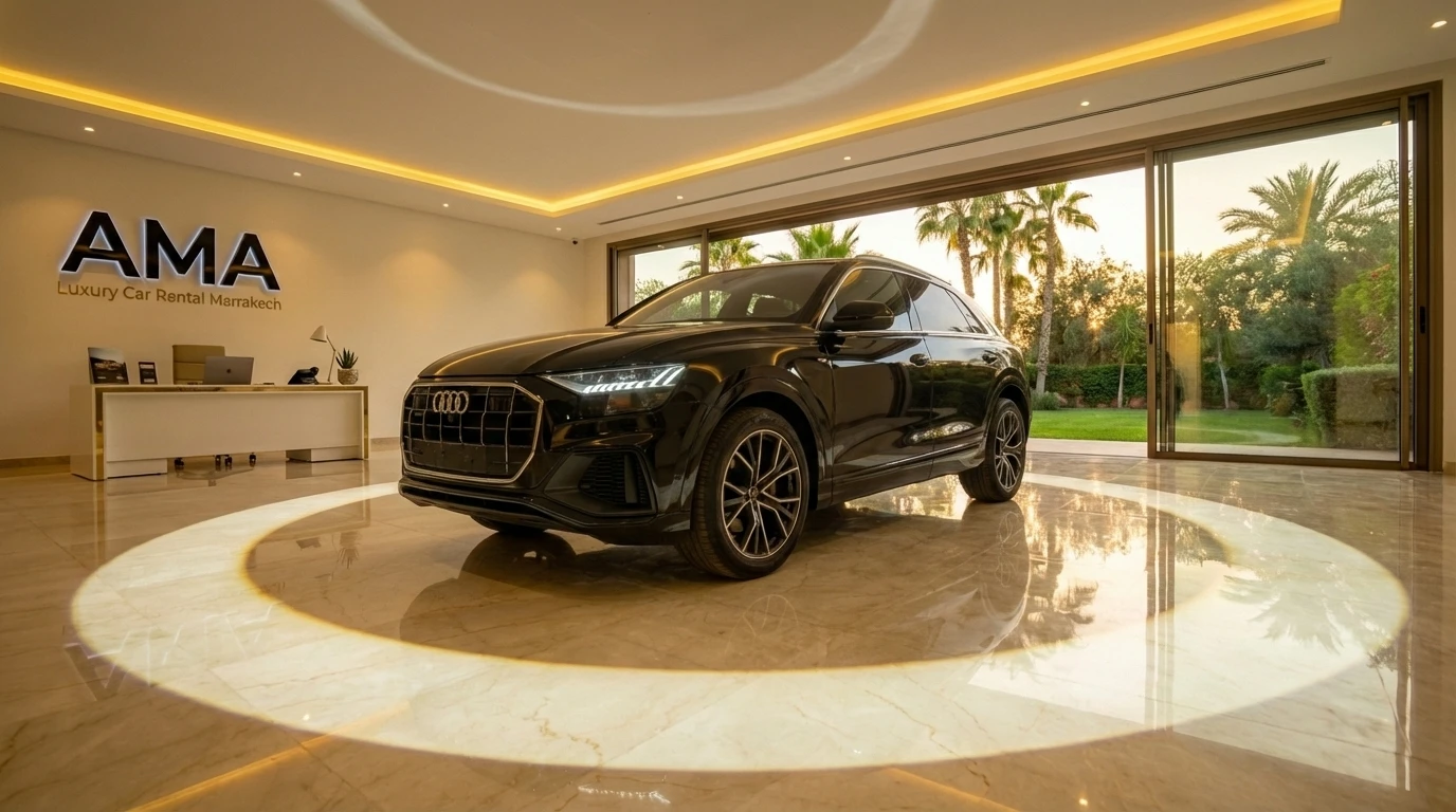 Rent Audi Q8 S-Line Marrakech – Flagship Luxury SUV – No Deposit – Airport Delivery RAK