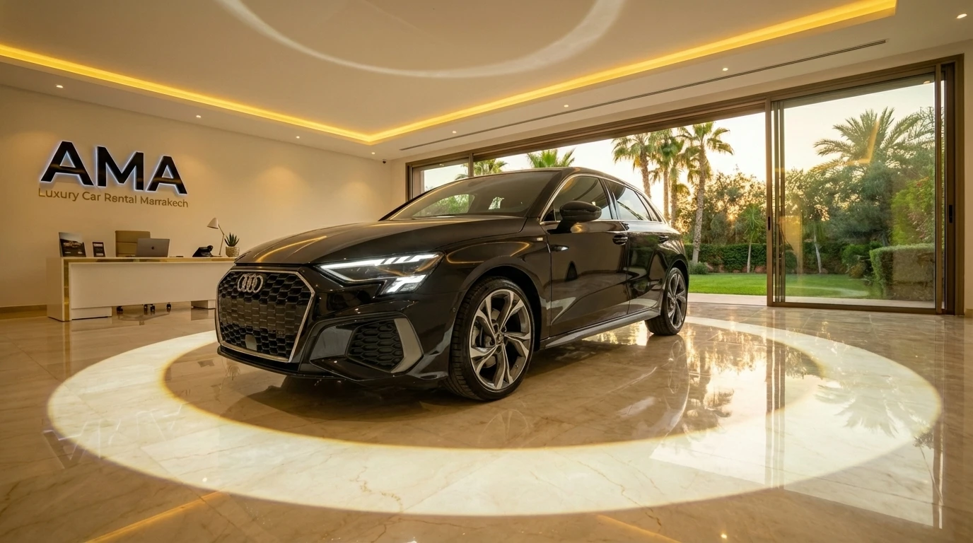 Rent Audi A3 S-Line 2026 Marrakech – Luxury Compact Car – No Deposit – Airport Delivery