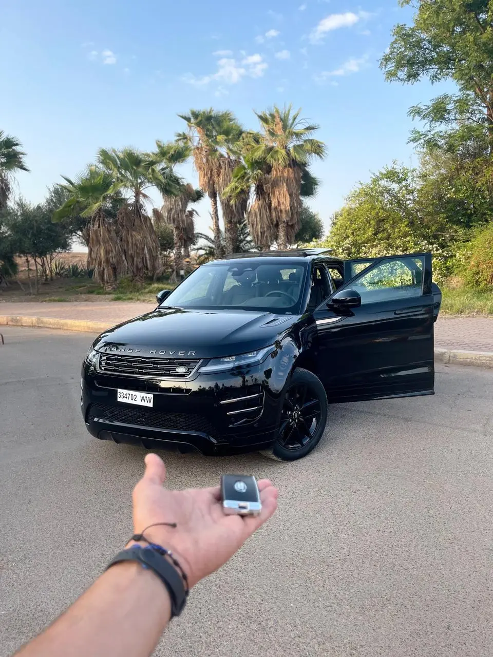 Range Rover Sport rental car Marrakech Morocco airport delivery